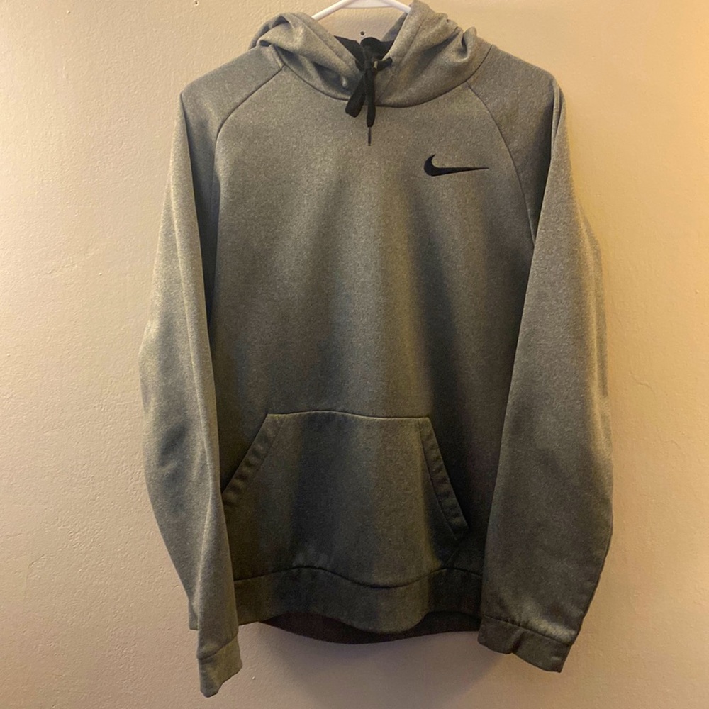 NIKE DRI-FIT grey sweatshirt